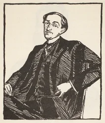 Maurice Barres, Kopie von Boris Mestchersky (gest. 1957), Illustration aus 